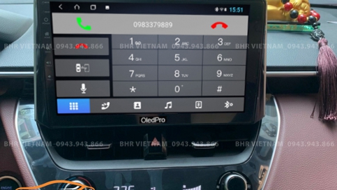 Màn hình DVD Android liền camera 360 xe Toyota Cross 2020 - nay | Oled Pro X5S 